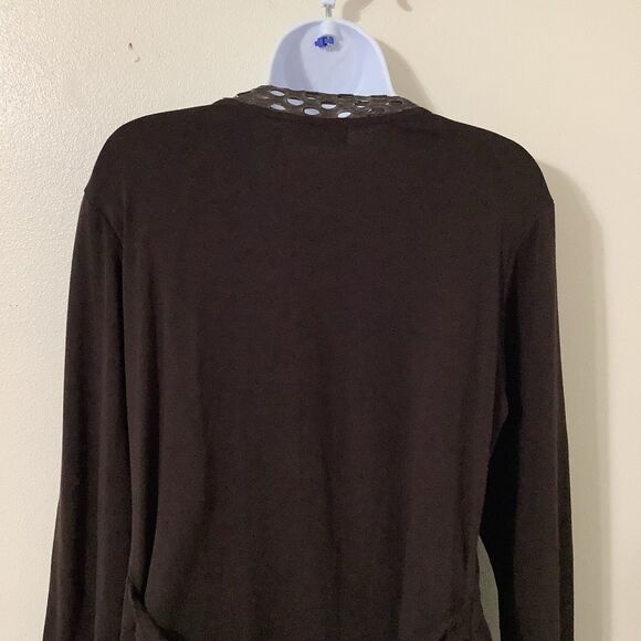 Pretty Angel Brown Lagenlook Forest Fairy Boho Oversized Hippie Tunic Top XL - Picture 5 of 8